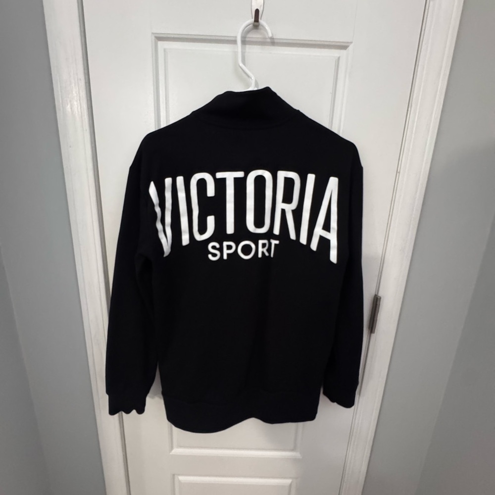 Victoria Sport Quarter Zip Sweater